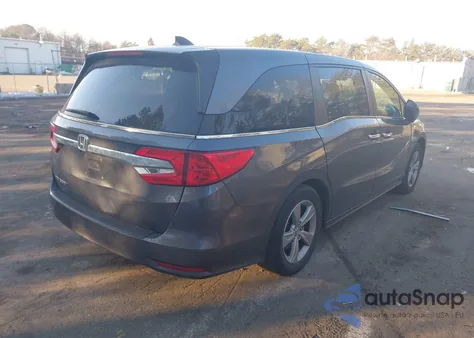 2019 Honda Odyssey Ex-L z USA, uszkodzony, nr VIN 5FNRL6H73KB042606